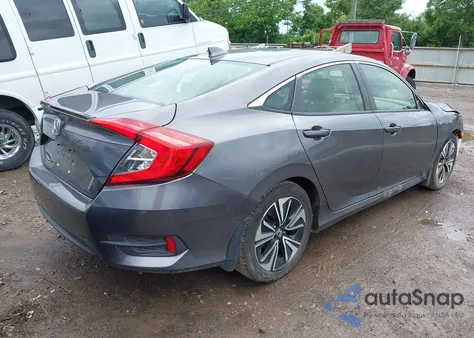 2018 Honda Civic Ex-L из США, поврежденный, VIN JHMFC1F79JX026437